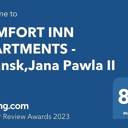 Comfort Inn Apartments - Gdansk,Jana Pawla II Exterior photo